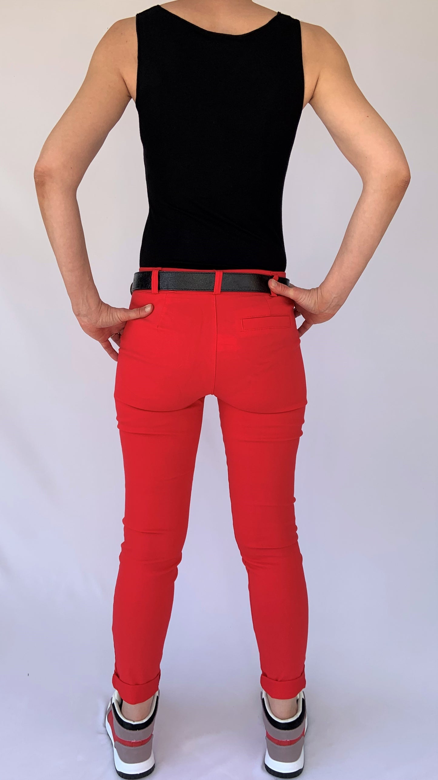 Pantalon rouge Sacha